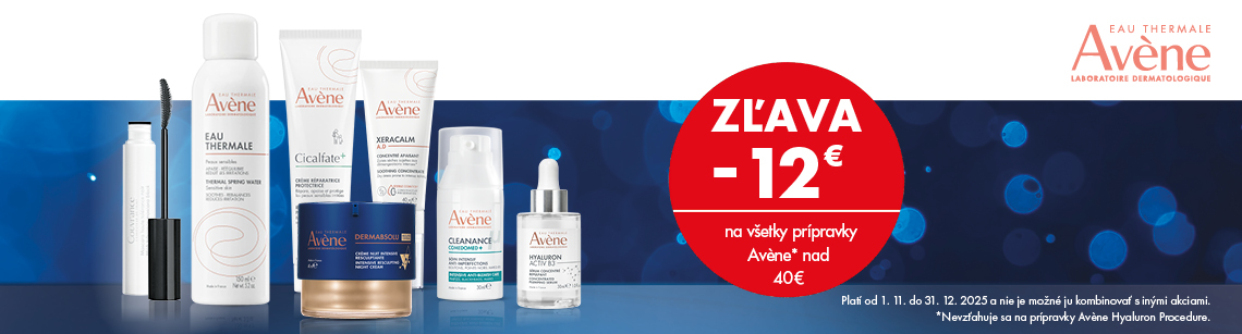 Avene - zľava 12 €